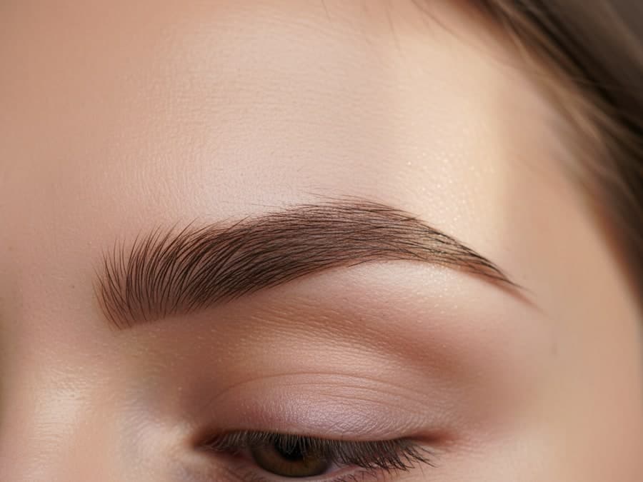 Phun mày Ombré bột mịn