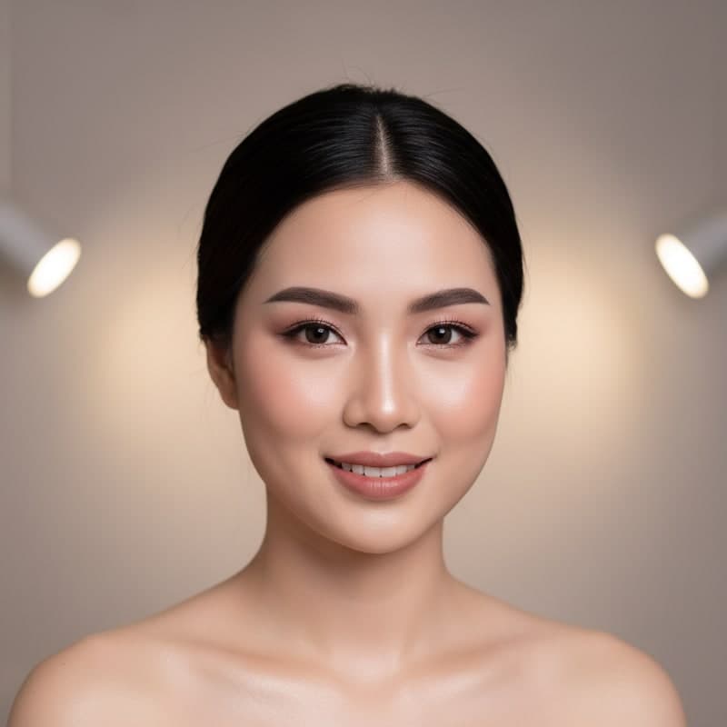 Dáng mày phong thuỷ hợp khuôn mặt — tác phẩm tại tiệm